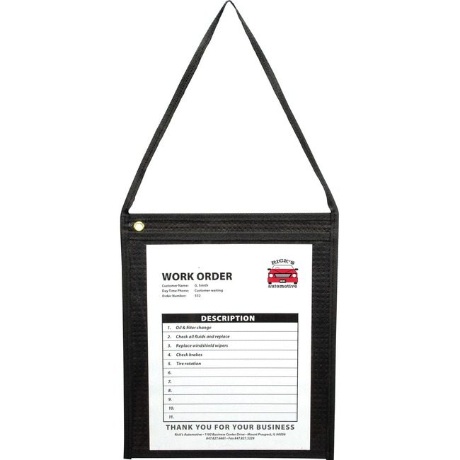 C-Line Products Hldr Hng Shp Tkt Fabrc 9X12 CLI74112