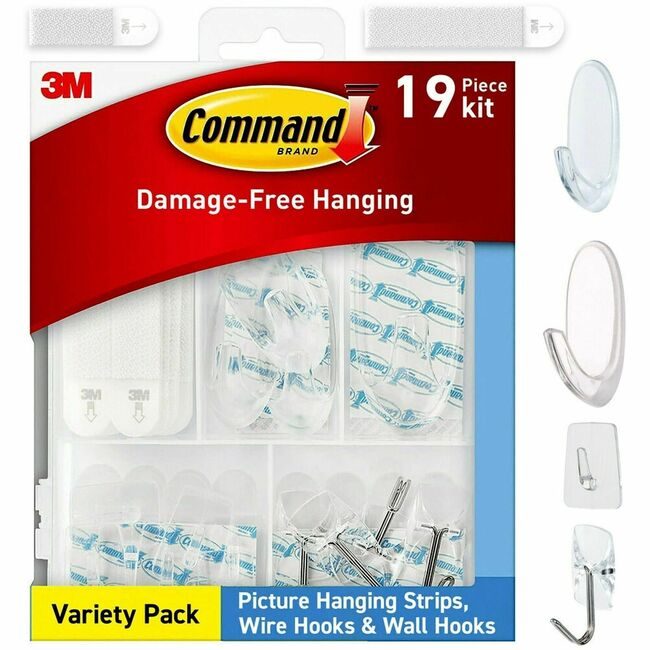 3M Company Hook Adhesive Assorted MMM17232ES