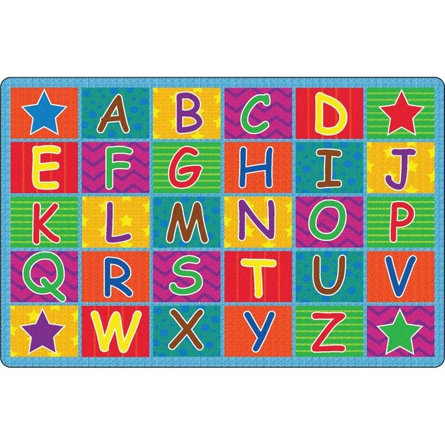 Flagship Carpets Rug Alphabet Cheerful 4X6 FCIFE334-22A