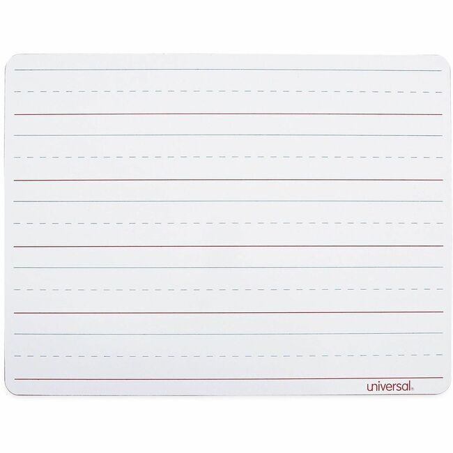 Universal Office Products Board Lap/Learn Ln 6 Pack White UNV43911