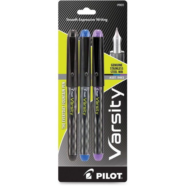 Pilot Corporation of America Pen Fountain Varsity Medium 3 PIL90022