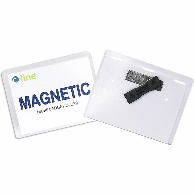 C-Line Products Badge Name Magnetic Clear CLI92943
