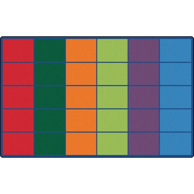 Carpets for Kids Rug Rec Seatg Circ 76"X12 CPT4012