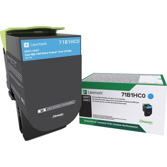 Lexmark International Crtdg CS/X417/517 Cyn LEX71B1HC0