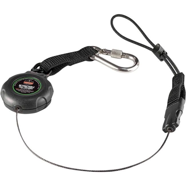 Ergodyne Lanyard Retractable Black EGO19301