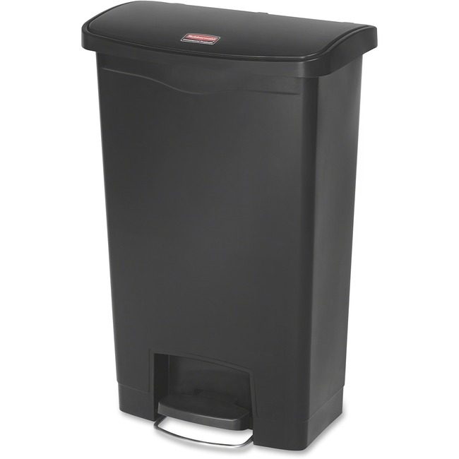 Rubbermaid Commercial Products Container Waste On Step Frt RCP1883611