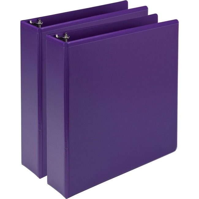 Samsill Binder View 2 Pack Purple SAMU86608