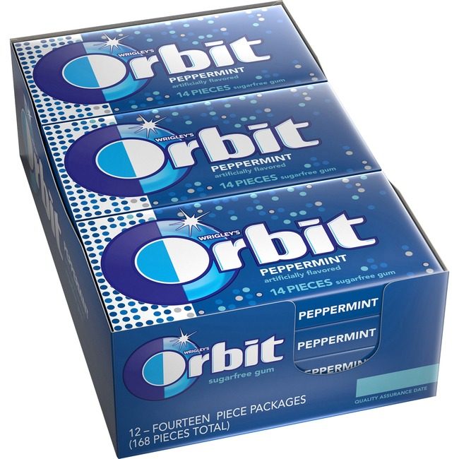 Mars Wrigley Life Savers / product-specific Gum ORBIT PEPPERMINT 12CT MRS21486