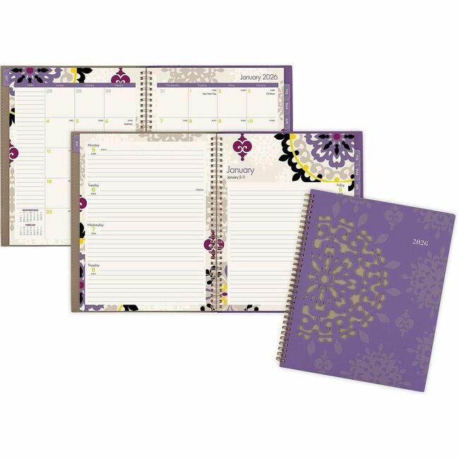 ACCO Brands AT-A-GLANCE Planner Weekly/Monthly Vienna 11X9 AAG122-905