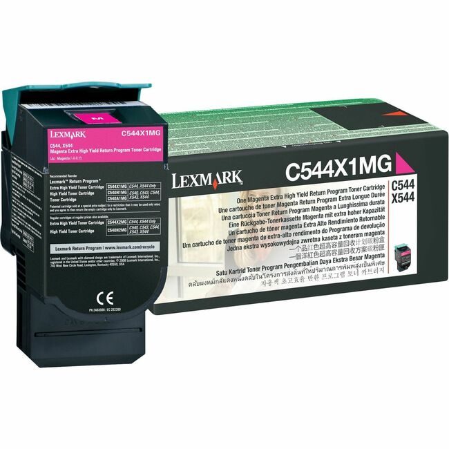 Lexmark International Crtdg Return Extra Hy Ma LEXC544X1MG