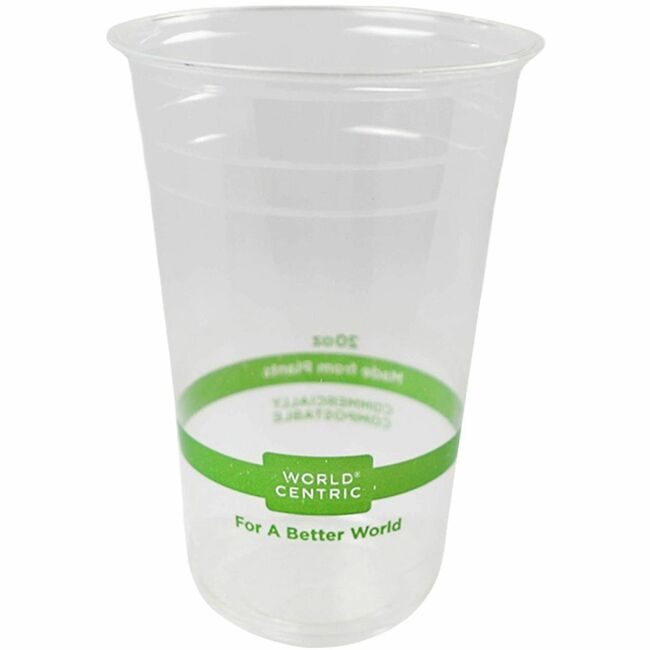 World Centric Cup Clear 20OZ 1000 Count WORCPCS20