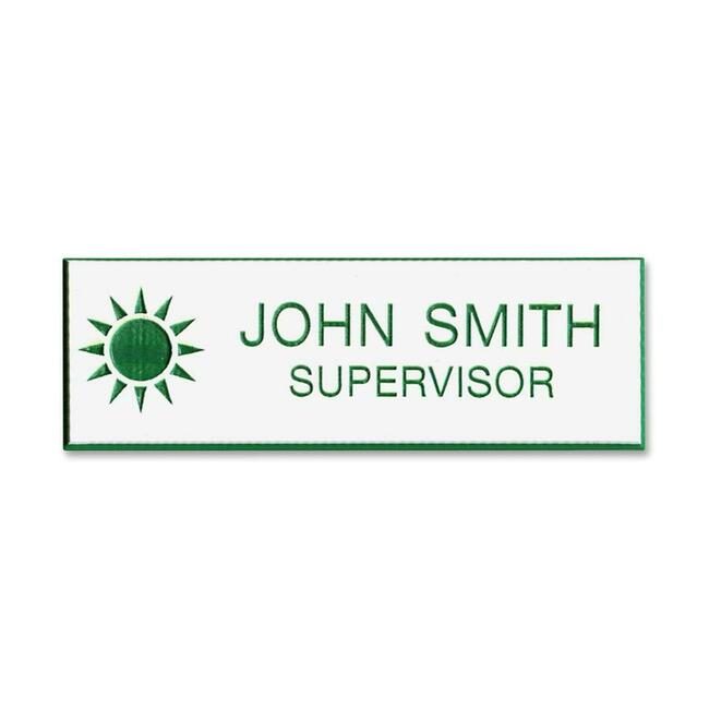Shachihata / Xstamper Badge Name Logo 3 LINES 1X3 XSTJ22