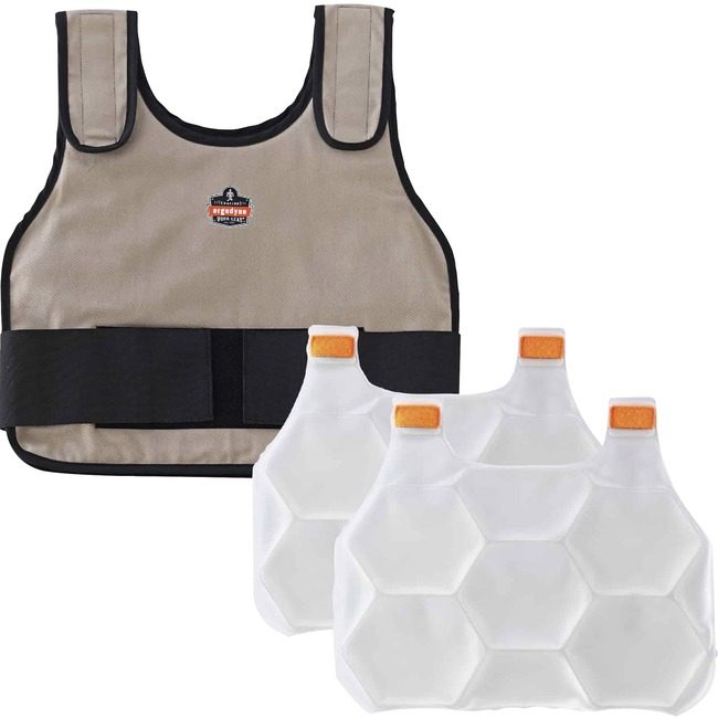 Ergodyne Vest Kit Cooling L/Xl Khaki EGO12010