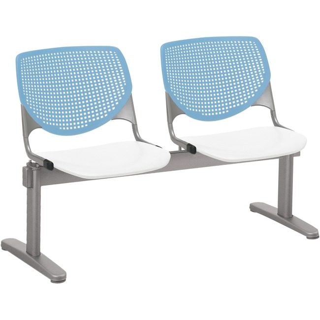 KFI Seating Beamseat 2SEAT Blue/White KFI2300BEAM2358