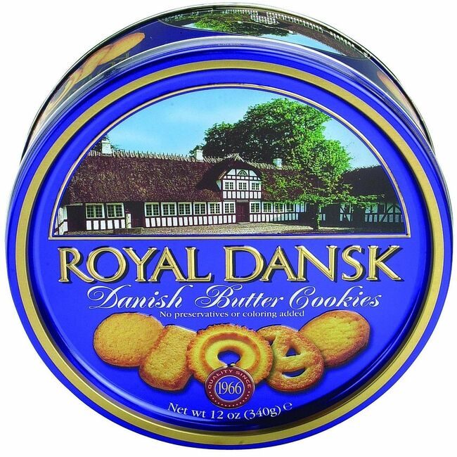 Office Snax Food Cookie Danish Butter OFX53005
