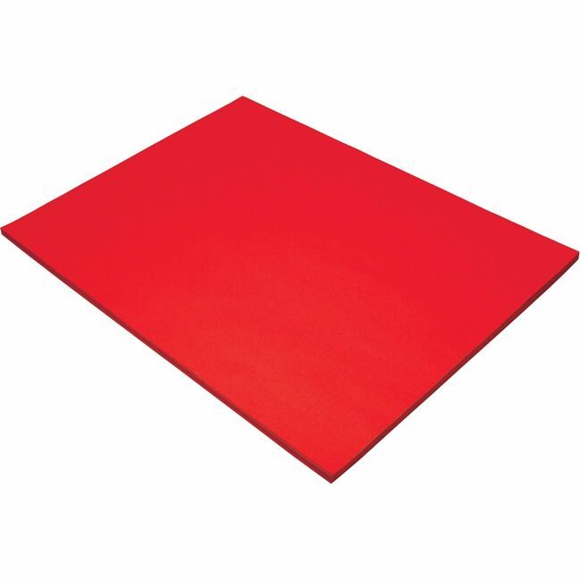 Pacon Corporation Paper Const 18X24 Festv Red PAC103433