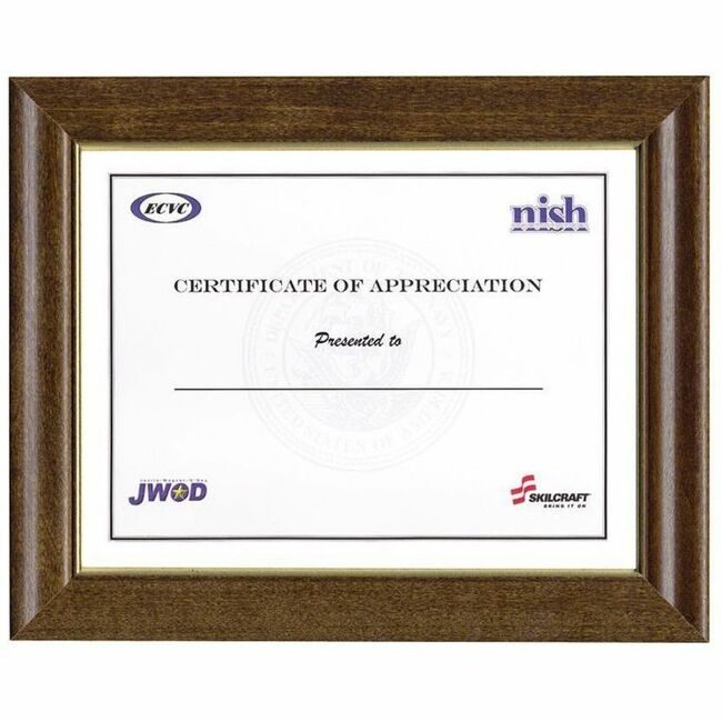 Varies / verify SKU SKU-LEVEL VERIFICATION REQUIRED Frame Picture 8"X10" Walnut NSN2820630