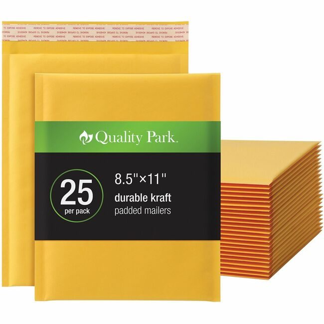 Quality Park Products Mailer Bubble 8.25 X11 Kraft 2 QUA85759