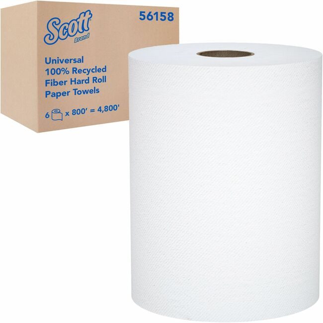 Kimberly-Clark Professional Kleenex / Scott / WypAll / Kimtech Towels Paper Recycledfiber KCC56158