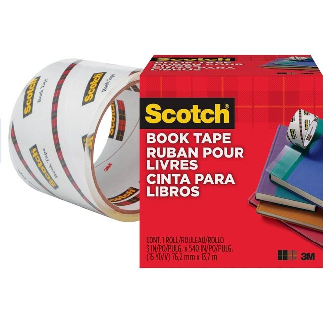 3M Company Tape Book Trans 3"X15YD MMM845-3
