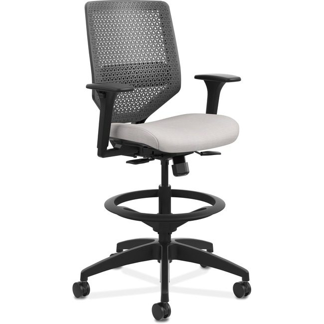 The HON Company Chair Stool Task Mbck Ajarm HONSVSR1ACLC19T