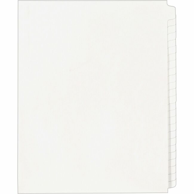 Avery Products Corporation Dividers Legal Sdtab Blank AVE11959