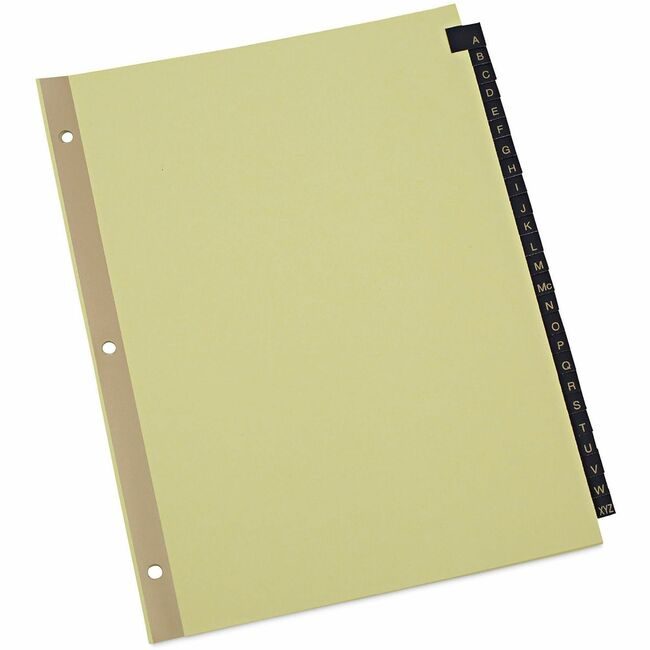 Universal Office Products Index Binder Letter A-Z UNV20821