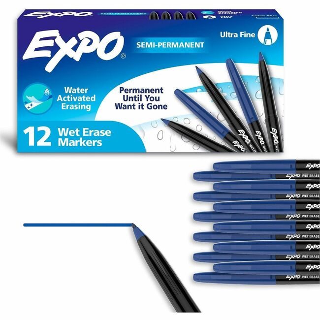 Sharpie / Expo / Prismacolor / Sanford Newell Brands / Sanford Sharpie / Expo / Prismacolor / Marker We Uf Blue Dz SAN16003A