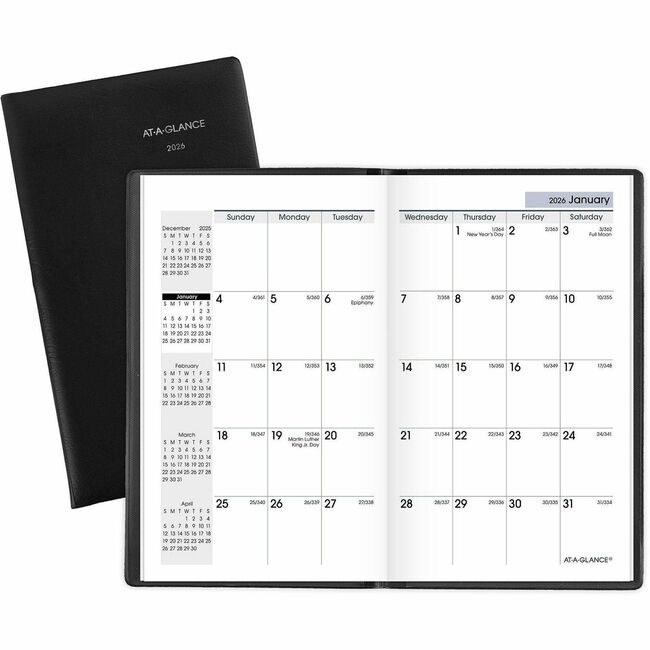 ACCO Brands AT-A-GLANCE Planner 12MNTH Pckt Stitch AAGSK53-00