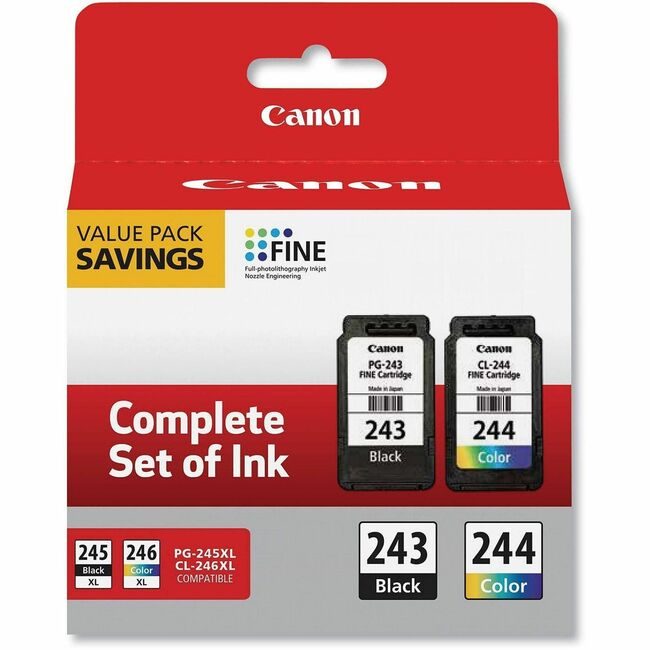 Canon U.S.A. Inkcart PG-243/CL244 Mlti CNM1287C006