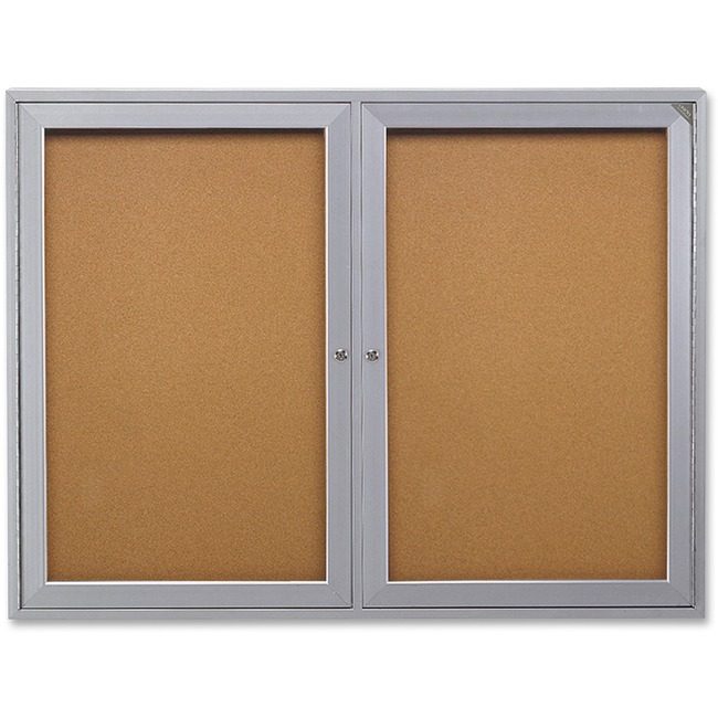 Ghent Manufacturing Board Enc 2DR Alm 36X48 Crk GHEPA23648K