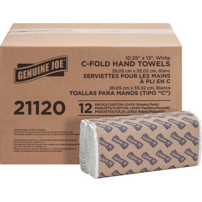 Genuine Joe Towel Cfold We GJO21120