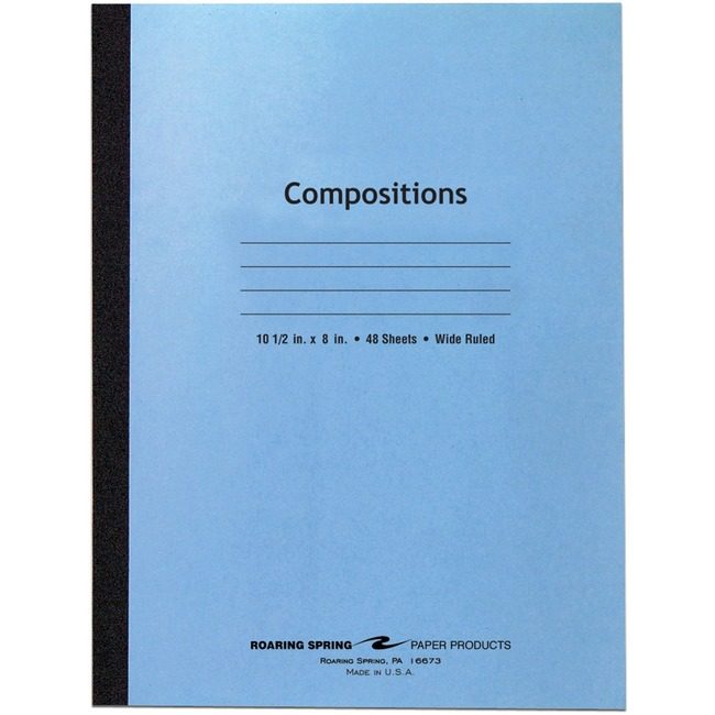 Roaring Spring Paper Products Book Composition Wide Be ROA77501