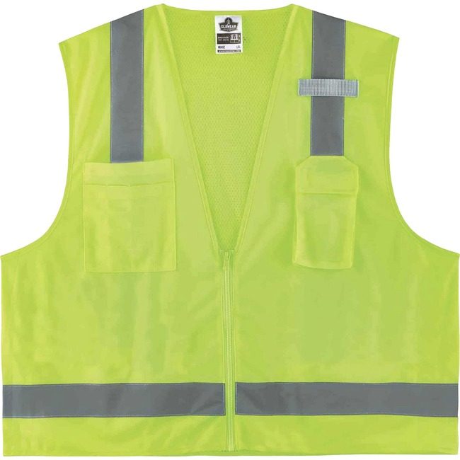 Ergodyne Vest Surveyors L/Xl Lime EGO24025