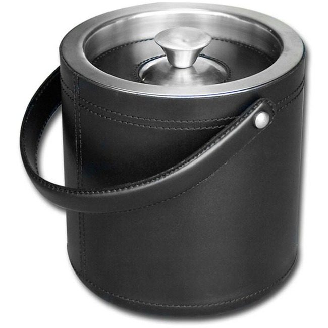 Dacasso Bucket Ice Lthr Black DACA1060