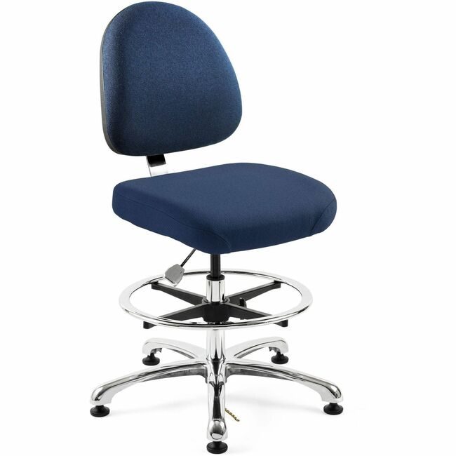 BEVCO Precision Manufacturing, Inc. Esd Navy Tall Chair Nontilt BVM9550MENVY