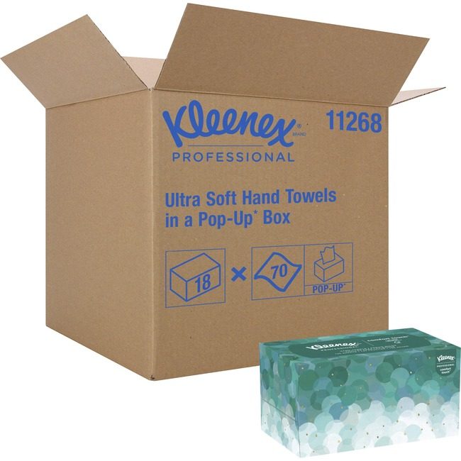 Kimberly-Clark Professional Kleenex / Scott / WypAll / Kimtech Towel Ultrasoft Box KCC11268CT