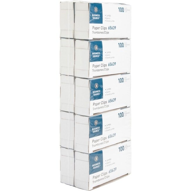 Business Source Clips Paper Standard Jumbo BSN65639