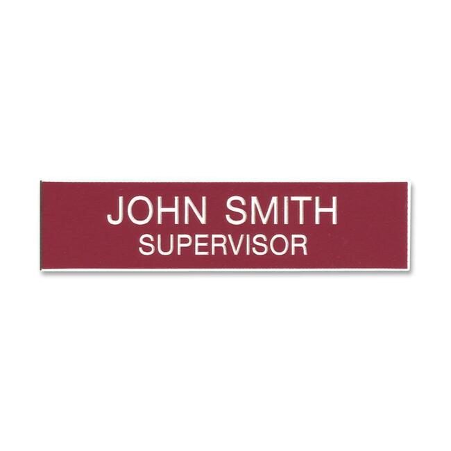 Shachihata / Xstamper Badge Name 2-LINES 3/4"X3" XSTJ11