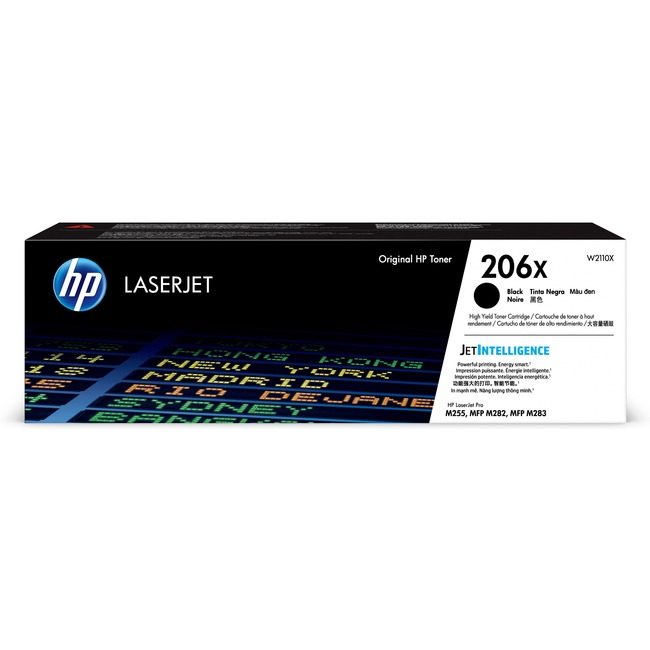 HP Inc. / Hewlett-Packard Crtdg Lsr 206X Black HEWW2110X