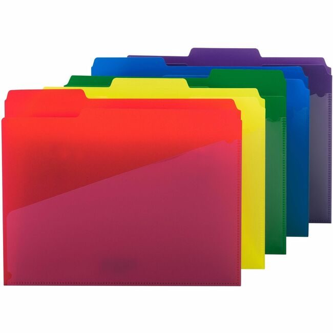 Smead Manufacturing Co. Folder File Poly Slash Pckt SMD10540