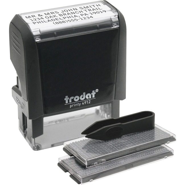 Trodat USA Stamp Eco Do-It-Yourself Black TDT5915