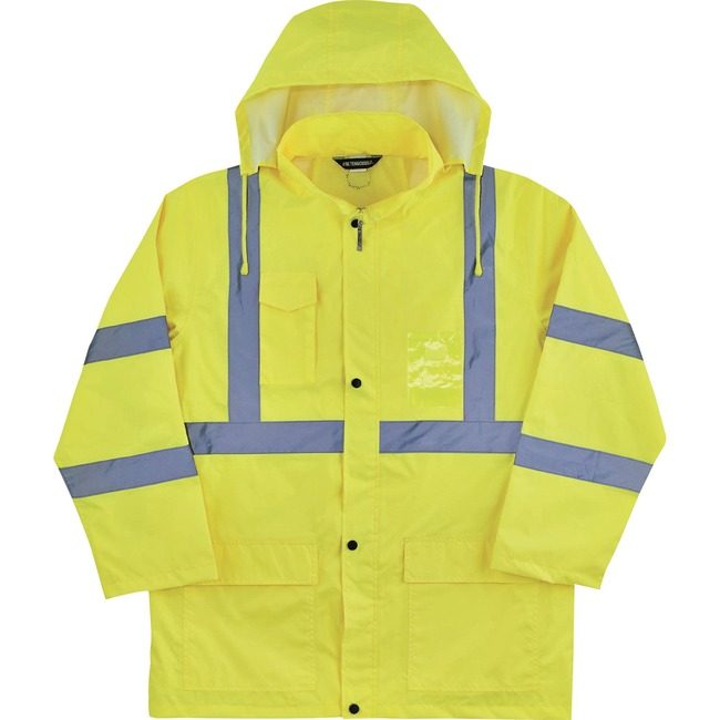 Ergodyne Rain Jacket Hv XL Lime EGO24335