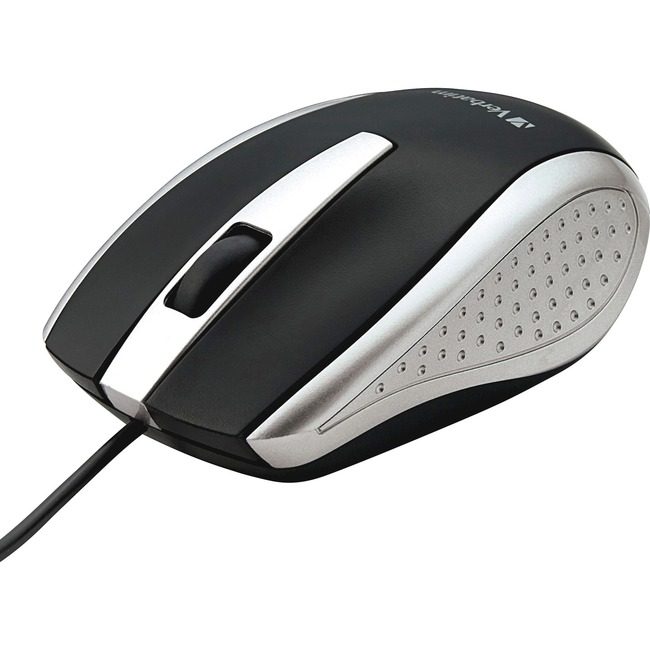 Verbatim Americas Mouse Corded Silver/Blk VER99741