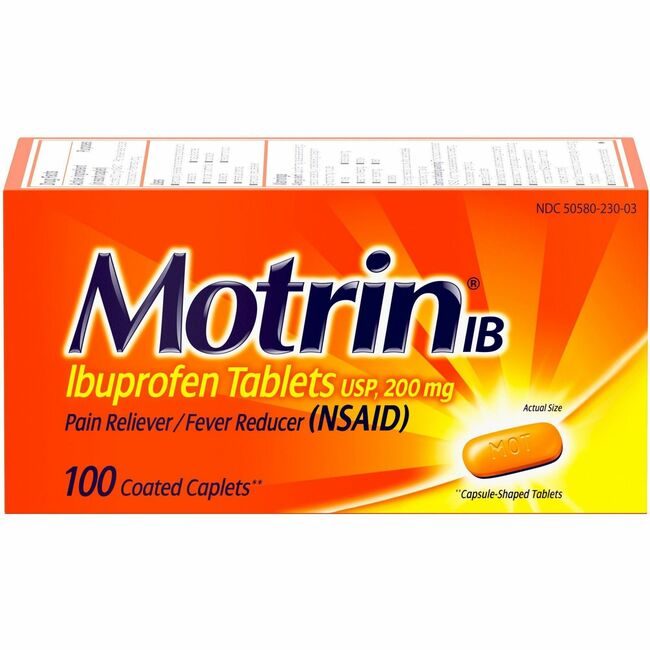 Kenvue / Johnson & consumer brands Aveeno / Neosporin / product-specific Medication Motrin Caplets JOJ048101