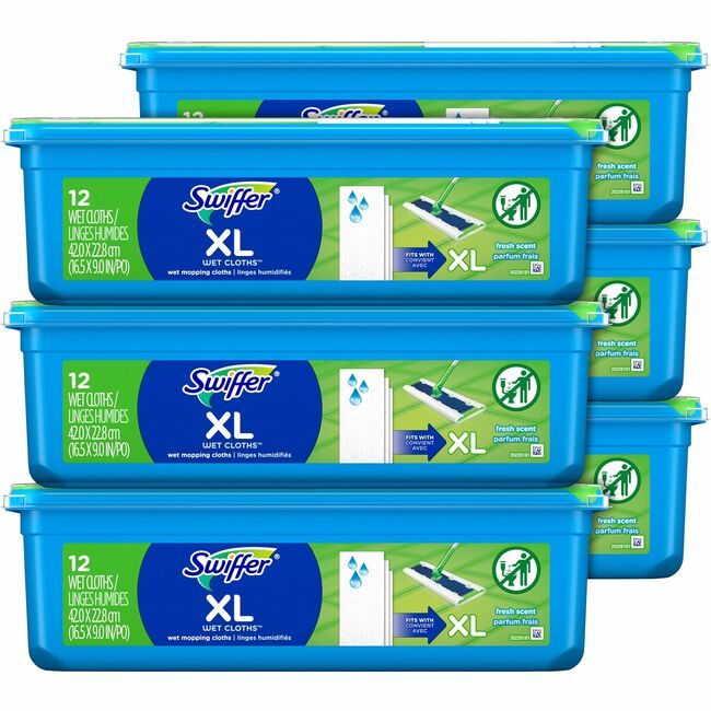 Procter & Gamble P&G Professional / product-specific brand Refill Sweepr Wet Swiffr 12 PGC74471CT