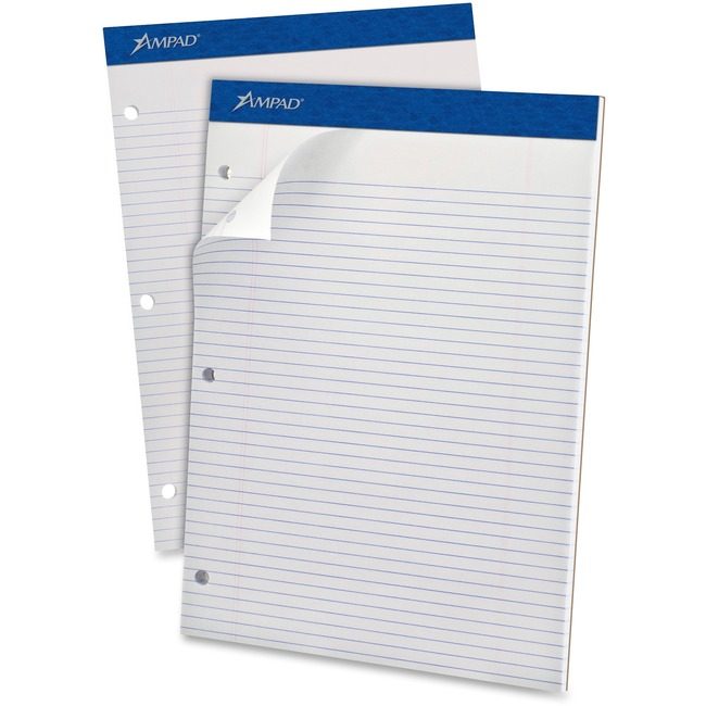 TOPS Products Writing Pad 3-HOLE PUNCHED 1 TOP20346