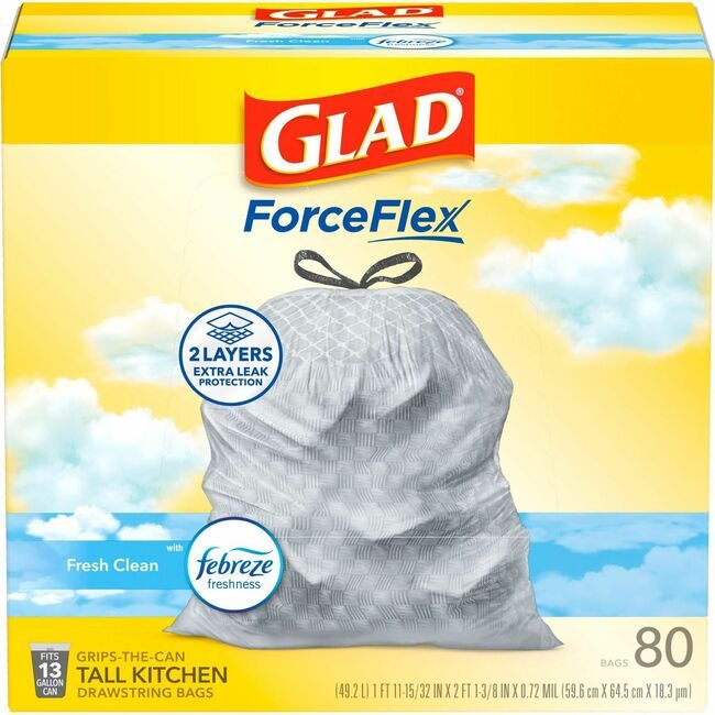 CloroxPro / Clorox The Clorox Company CloroxPro / Bags Trash Frsh Cln 13GAL CLO78899