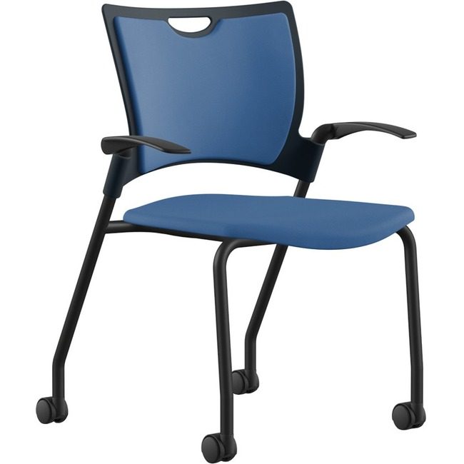9to5 Seating Chair Stack W/ Arms Casters Si NTF1315A12SFP19