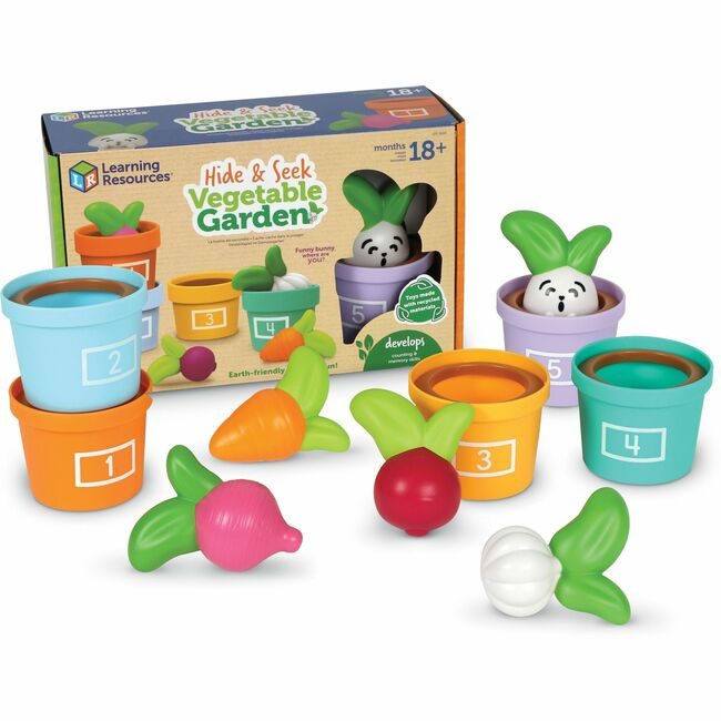Learning Resources Set Garden Veggie Hide/Seek LRNLER3604
